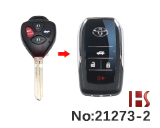 미국판 Toyota Camry,Highlander,VIOS구형키>풀딩키로 개조용 키셸